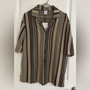 Men’s knitted flannel